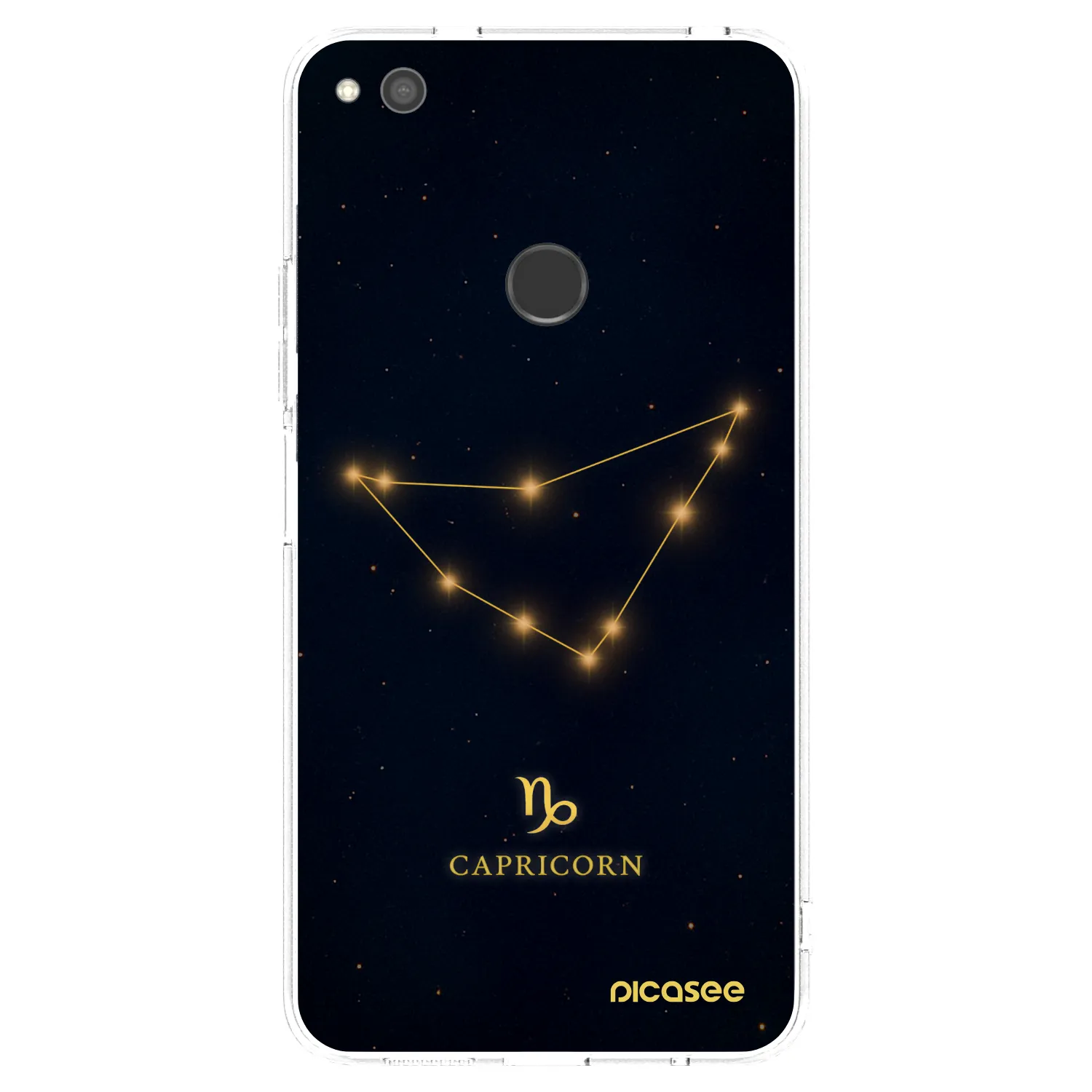 Picasee átlátszó szilikon tok az alábbi mobiltelefonokra Huawei P9 Lite 2017 - CAPRICORN