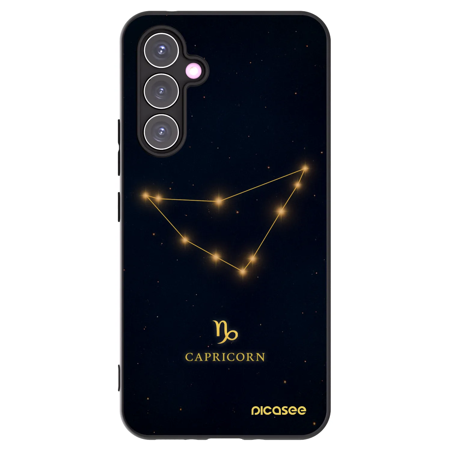 Picasee fekete szilikon tok az alábbi mobiltelefonokra Samsung Galaxy A54 5G A546B - CAPRICORN