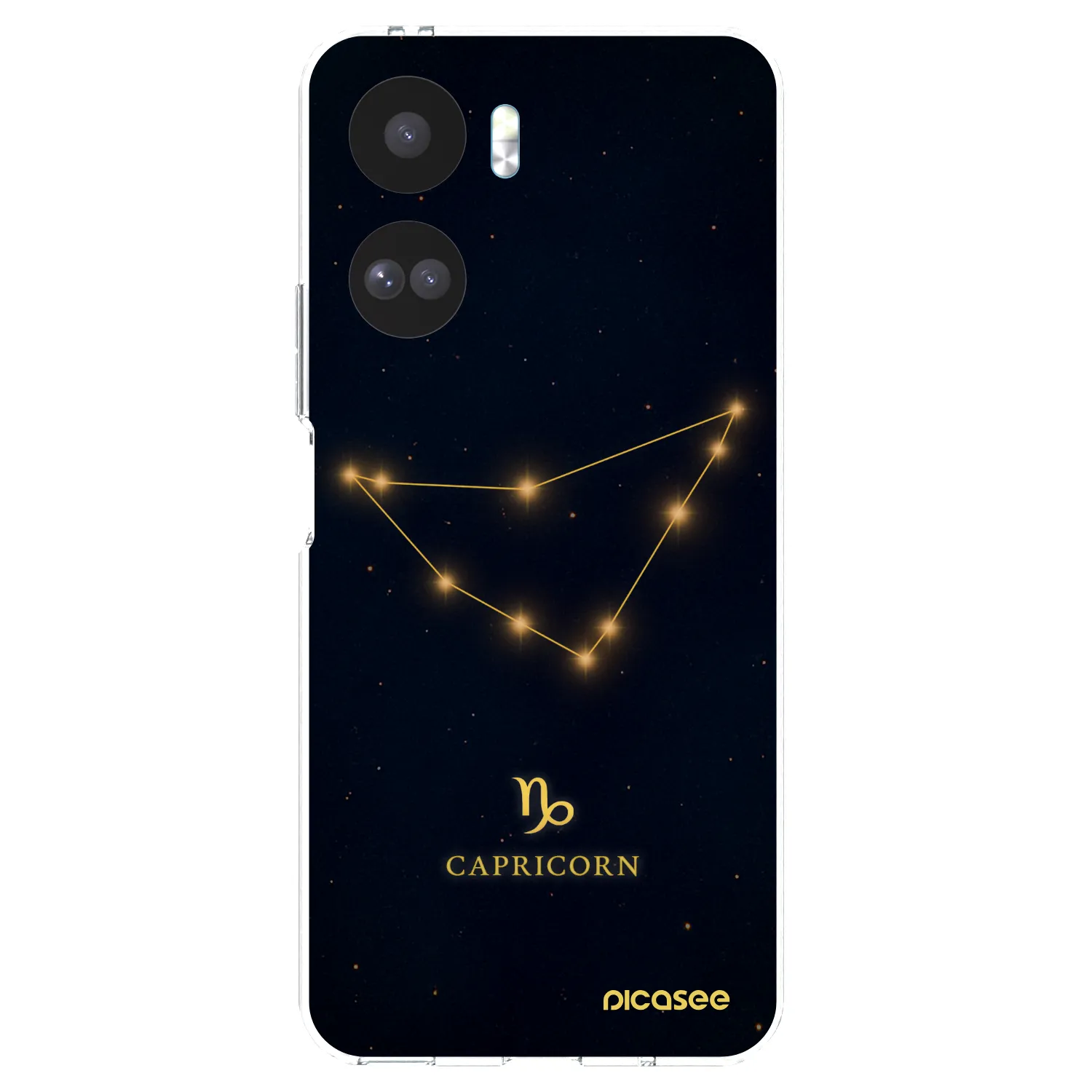 Picasee átlátszó szilikon tok az alábbi mobiltelefonokra Honor 90 Lite 5G - CAPRICORN