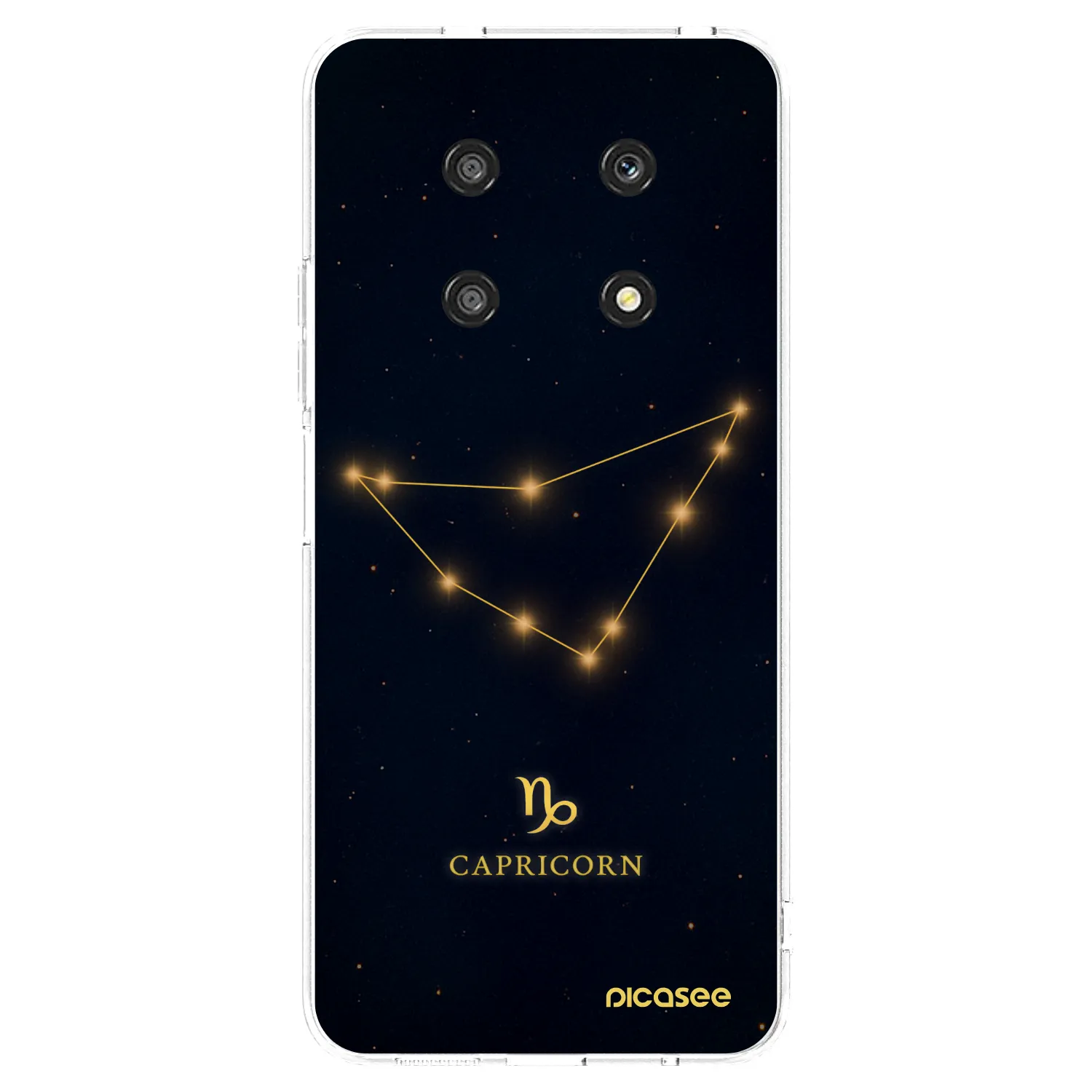 Picasee átlátszó szilikon tok az alábbi mobiltelefonokra Honor Magic4 Lite 5G - CAPRICORN