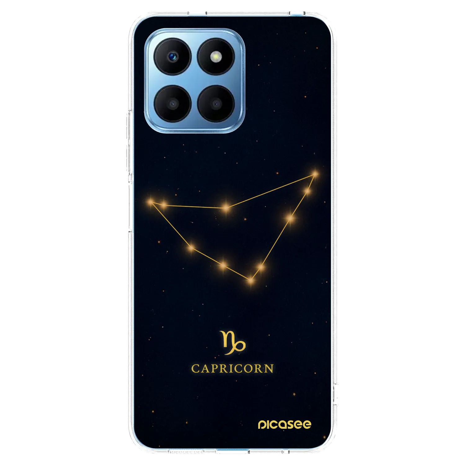 Picasee átlátszó szilikon tok az alábbi mobiltelefonokra Honor 70 Lite - CAPRICORN
