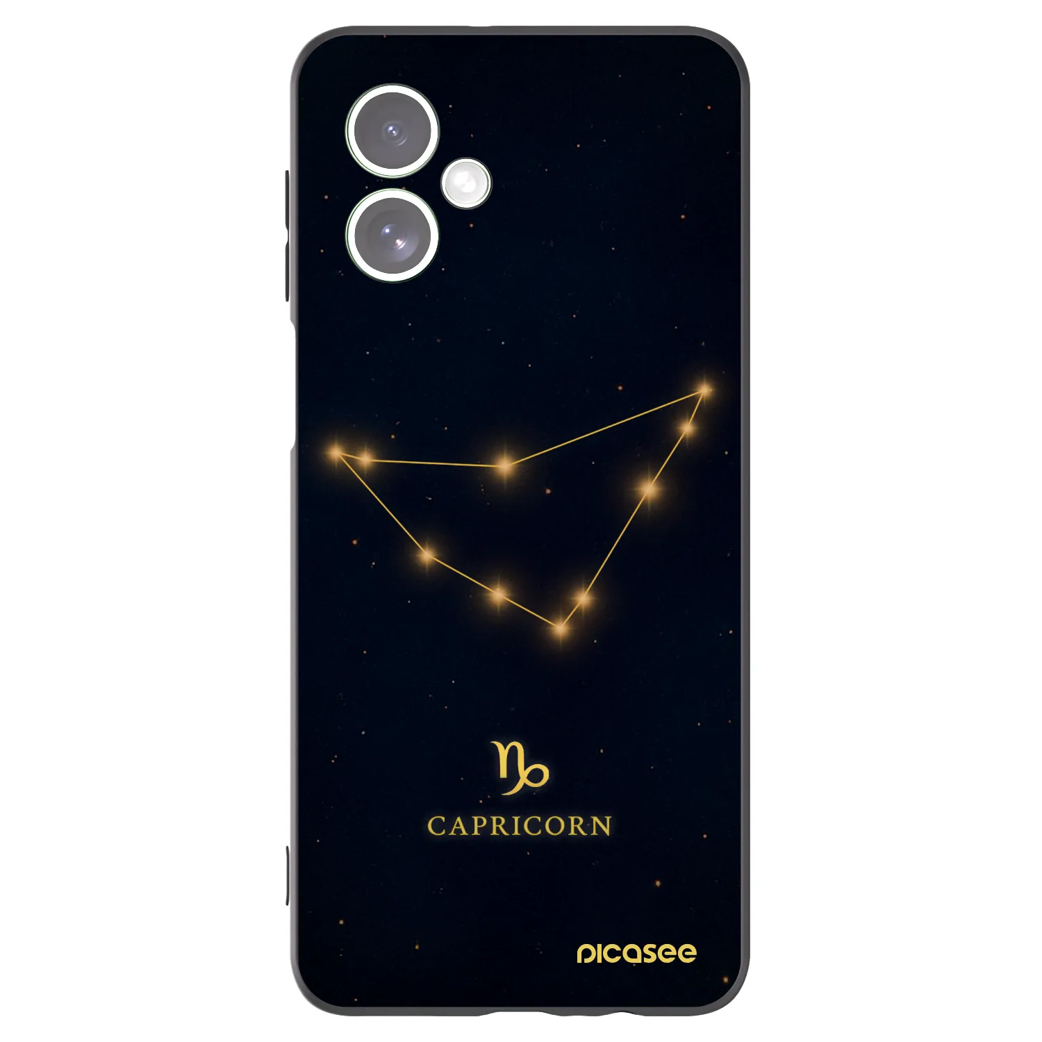 Picasee fekete szilikon tok az alábbi mobiltelefonokra Motorola Moto G54 5G - CAPRICORN
