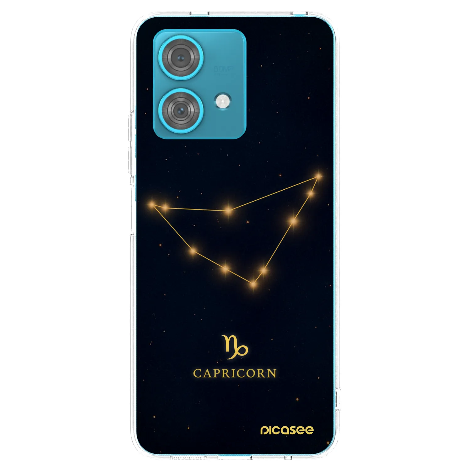 Picasee átlátszó szilikon tok az alábbi mobiltelefonokra Motorola Edge 40 Neo - CAPRICORN