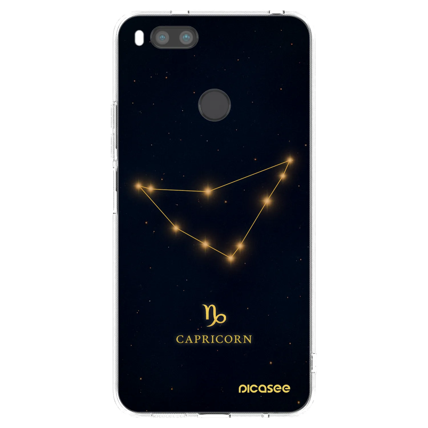 Picasee átlátszó szilikon tok az alábbi mobiltelefonokra Xiaomi Mi A1 Global - CAPRICORN