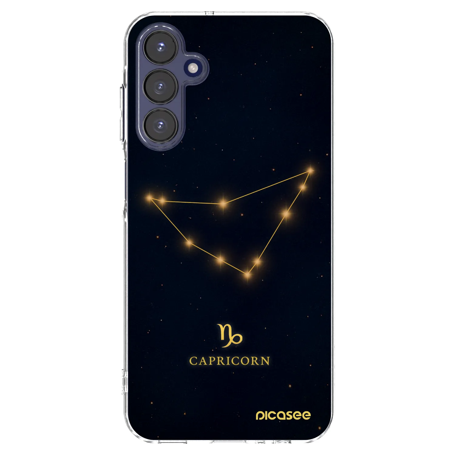 Picasee átlátszó szilikon tok az alábbi mobiltelefonokra Samsung Galaxy A15 A155F 4G - CAPRICORN
