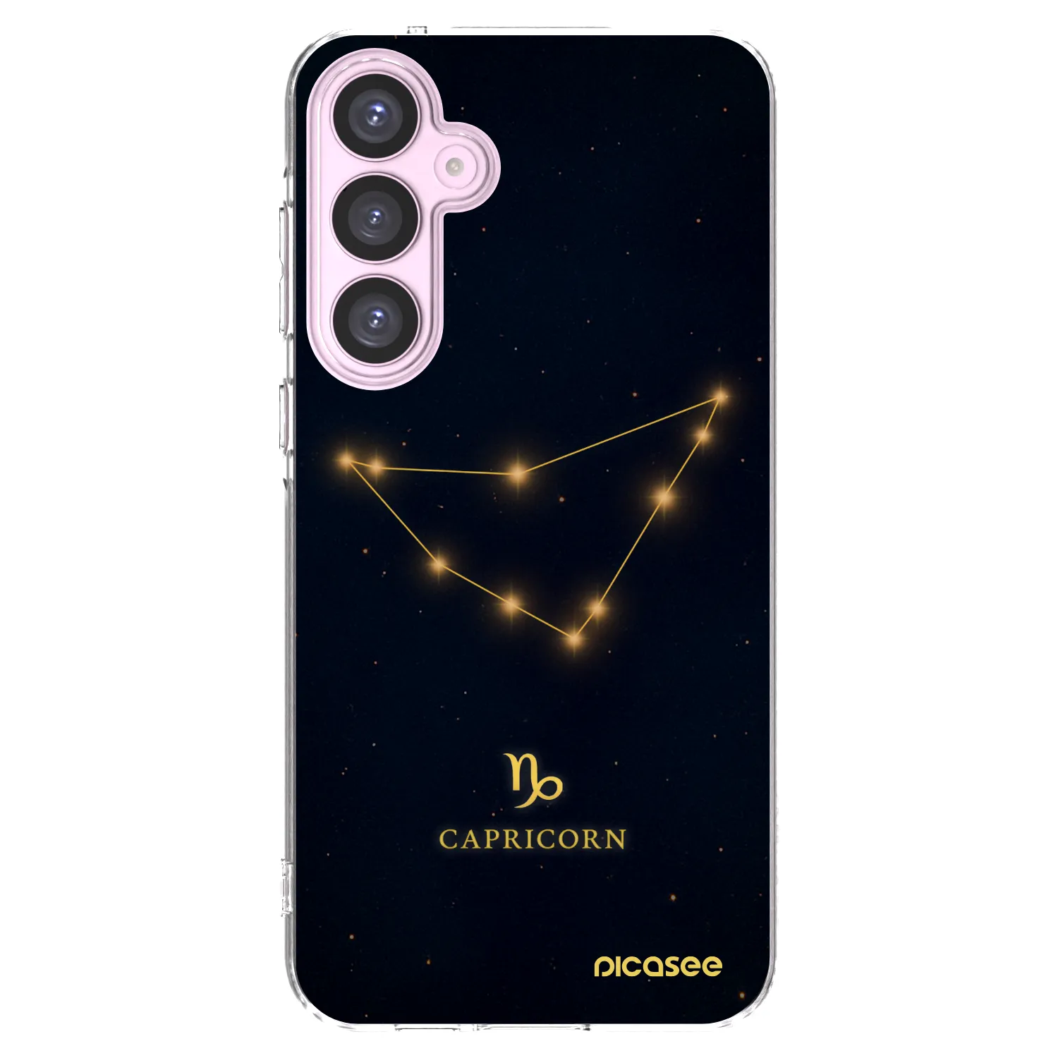 Picasee átlátszó szilikon tok az alábbi mobiltelefonokra Samsung Galaxy A55 5G A556B - CAPRICORN