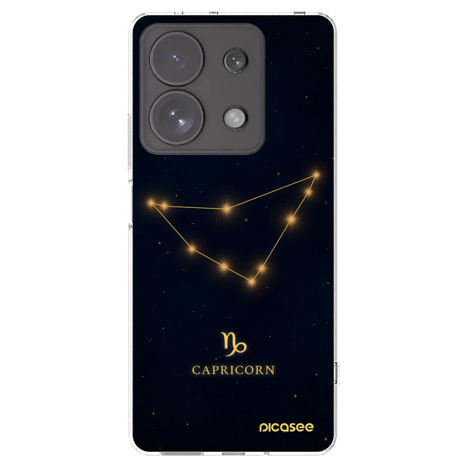 Picasee átlátszó szilikon tok az alábbi mobiltelefonokra Xiaomi Redmi Note 13 Pro 4G - CAPRICORN