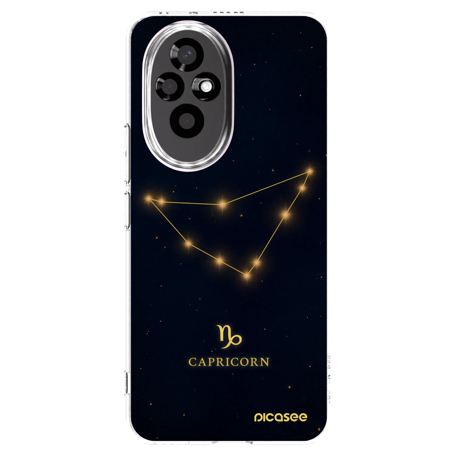 Picasee átlátszó szilikon tok az alábbi mobiltelefonokra Honor 200 Pro 5G - CAPRICORN