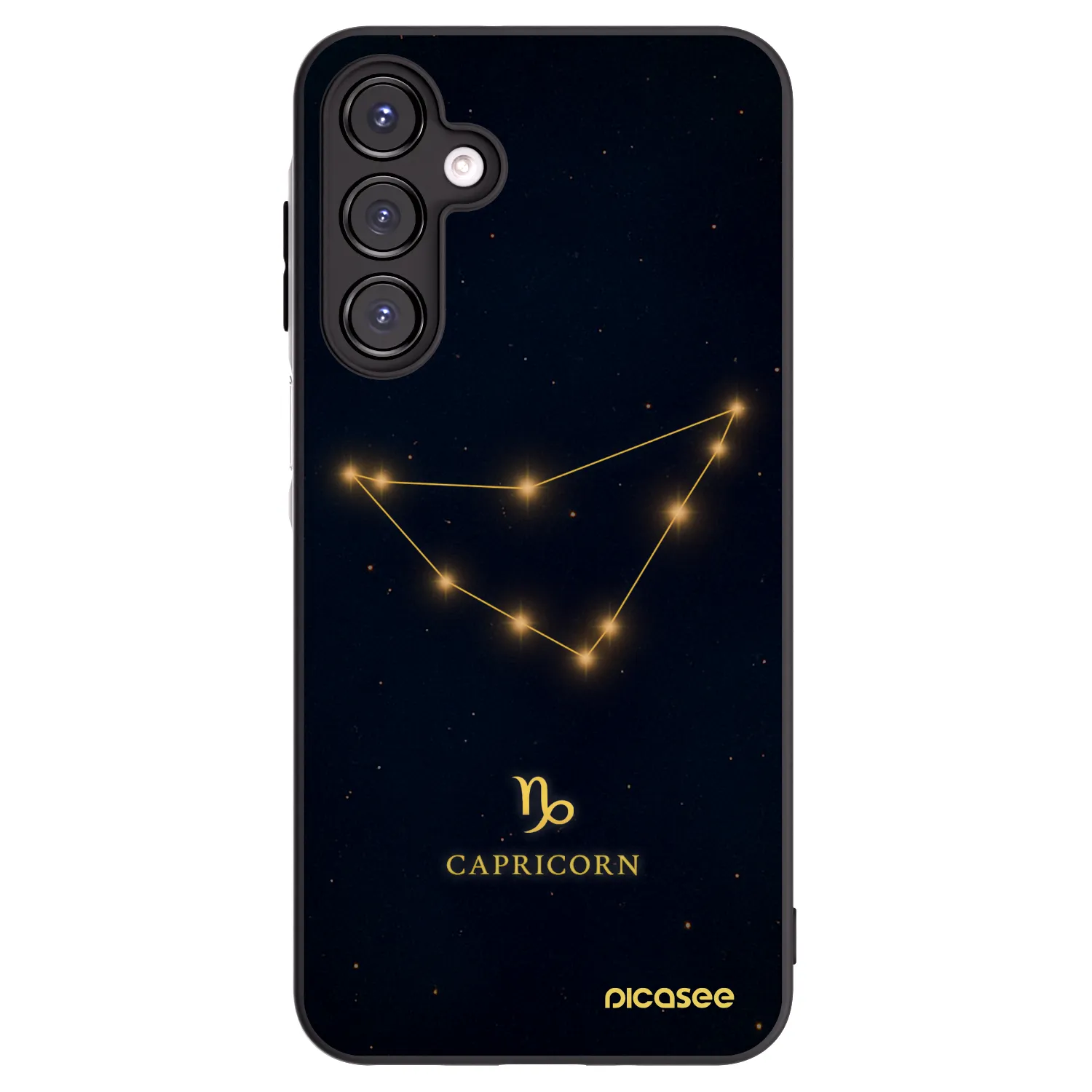 Picasee fekete szilikon tok az alábbi mobiltelefonokra Samsung Galaxy A16 5G - CAPRICORN