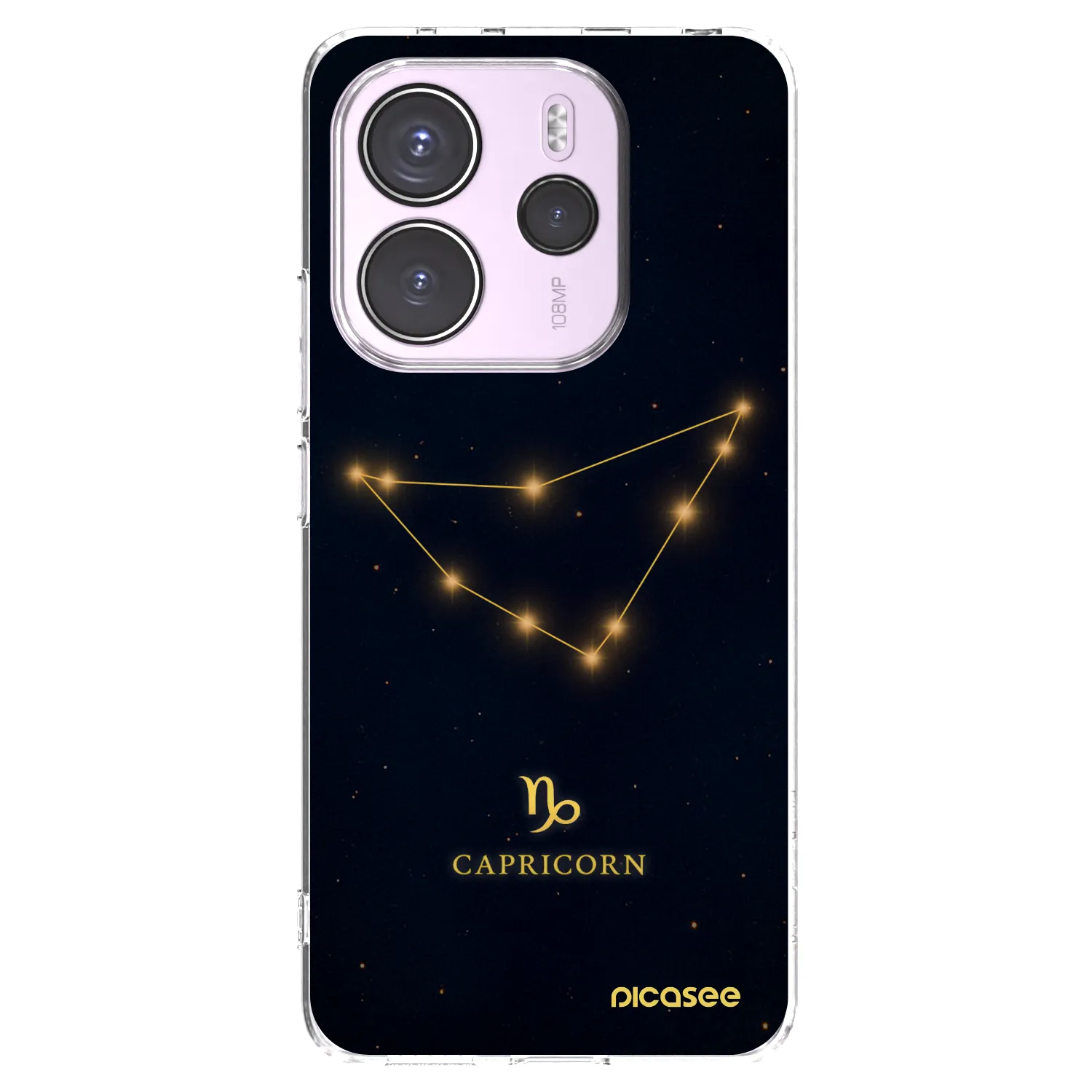 Picasee átlátszó szilikon tok az alábbi mobiltelefonokra Xiaomi Redmi Note 14 4G - CAPRICORN