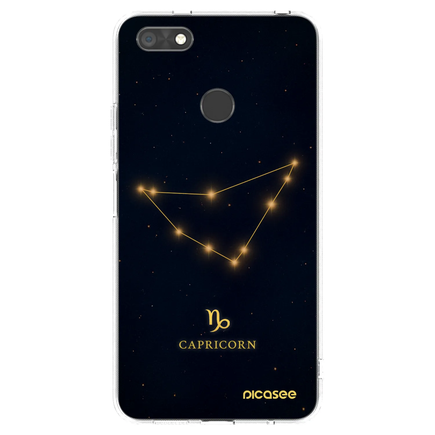 Picasee átlátszó szilikon tok az alábbi mobiltelefonokra Huawei P9 Lite Mini - CAPRICORN