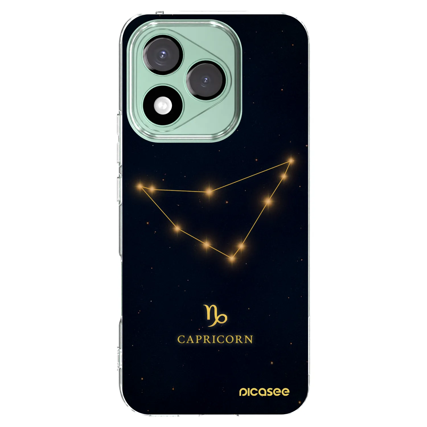 Picasee átlátszó szilikon tok az alábbi mobiltelefonokra Honor 400 Lite 5G - CAPRICORN