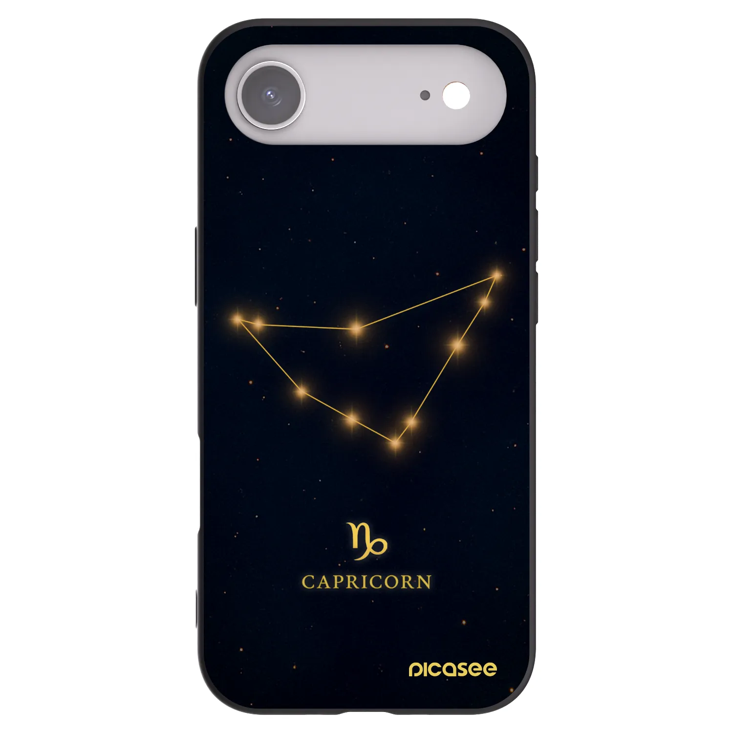 Picasee fekete szilikon tok az alábbi mobiltelefonokra Apple iPhone Air - CAPRICORN
