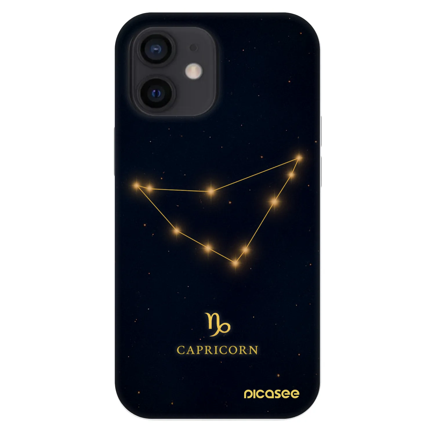 Picasee Fashion Case Apple iPhone 12 mini - CAPRICORN