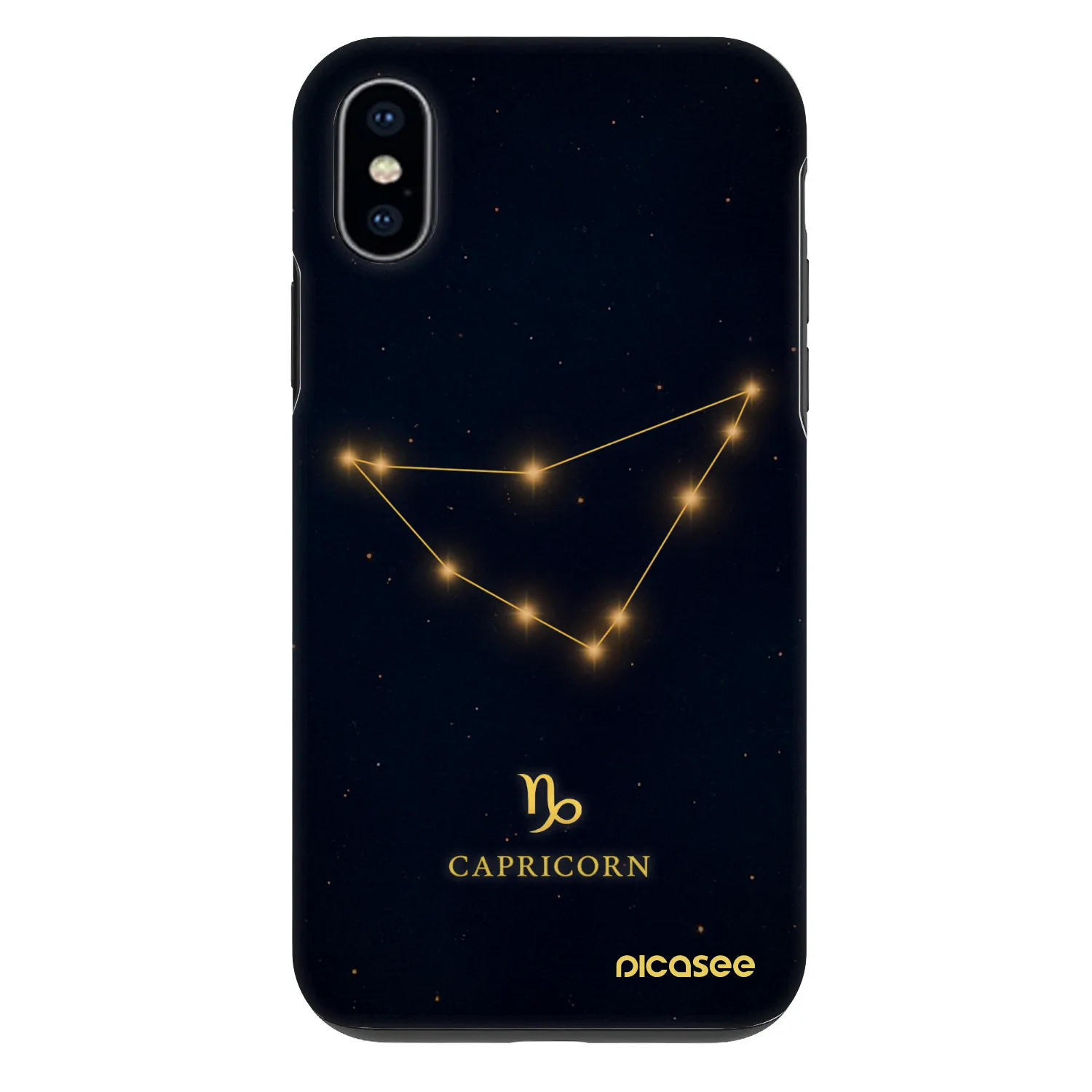 Picasee Fashion Case Apple iPhone X/XS - CAPRICORN