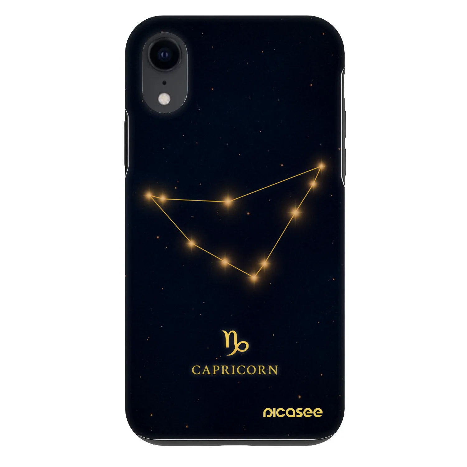Picasee Fashion Case Apple iPhone XR - CAPRICORN