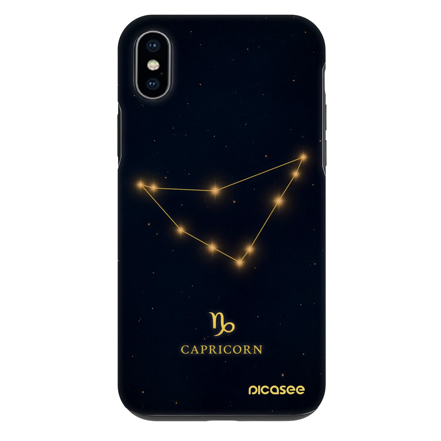 Picasee Fashion Case Apple iPhone XS Max - CAPRICORN