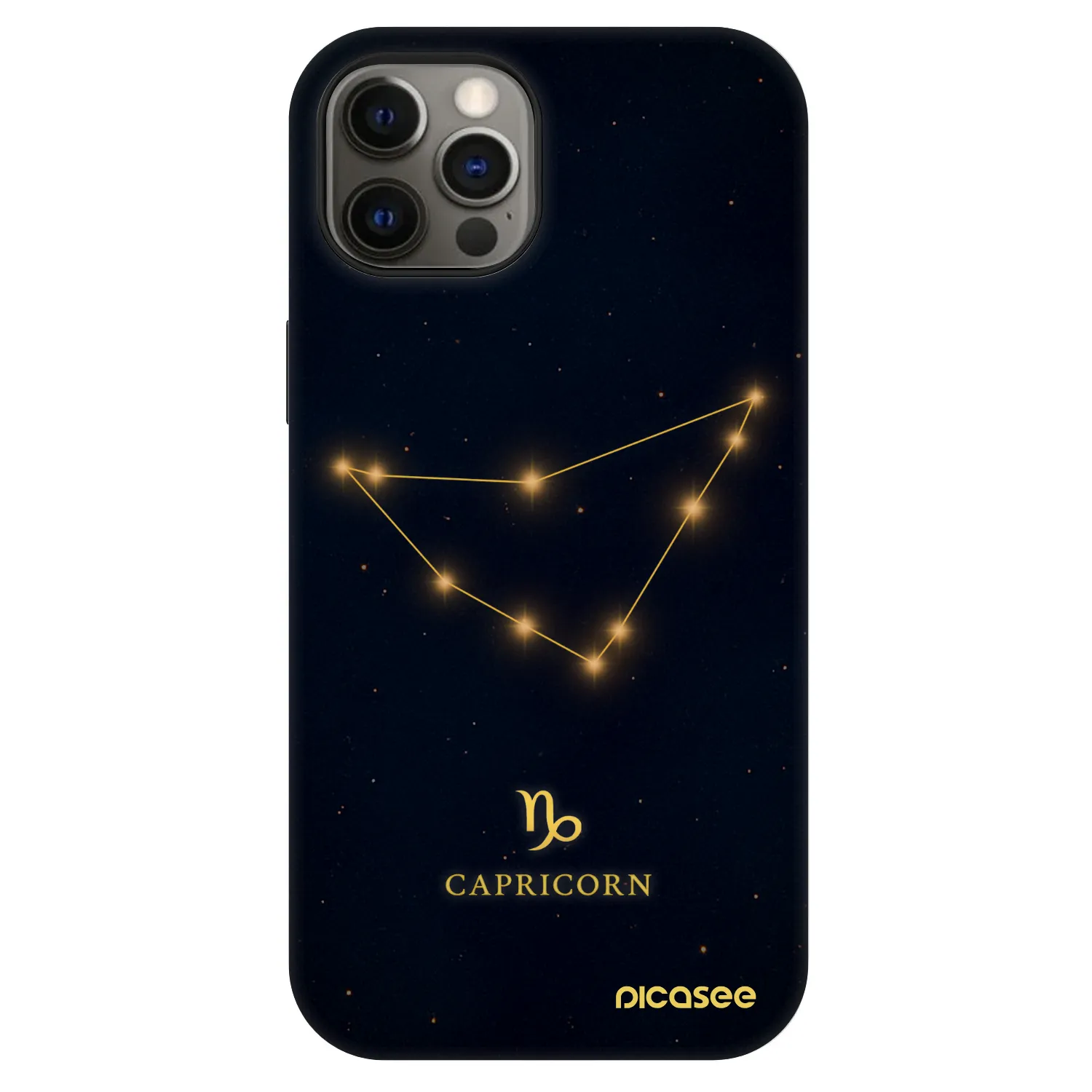 Picasee Fashion Case MagSafe Apple iPhone 12 Pro - CAPRICORN