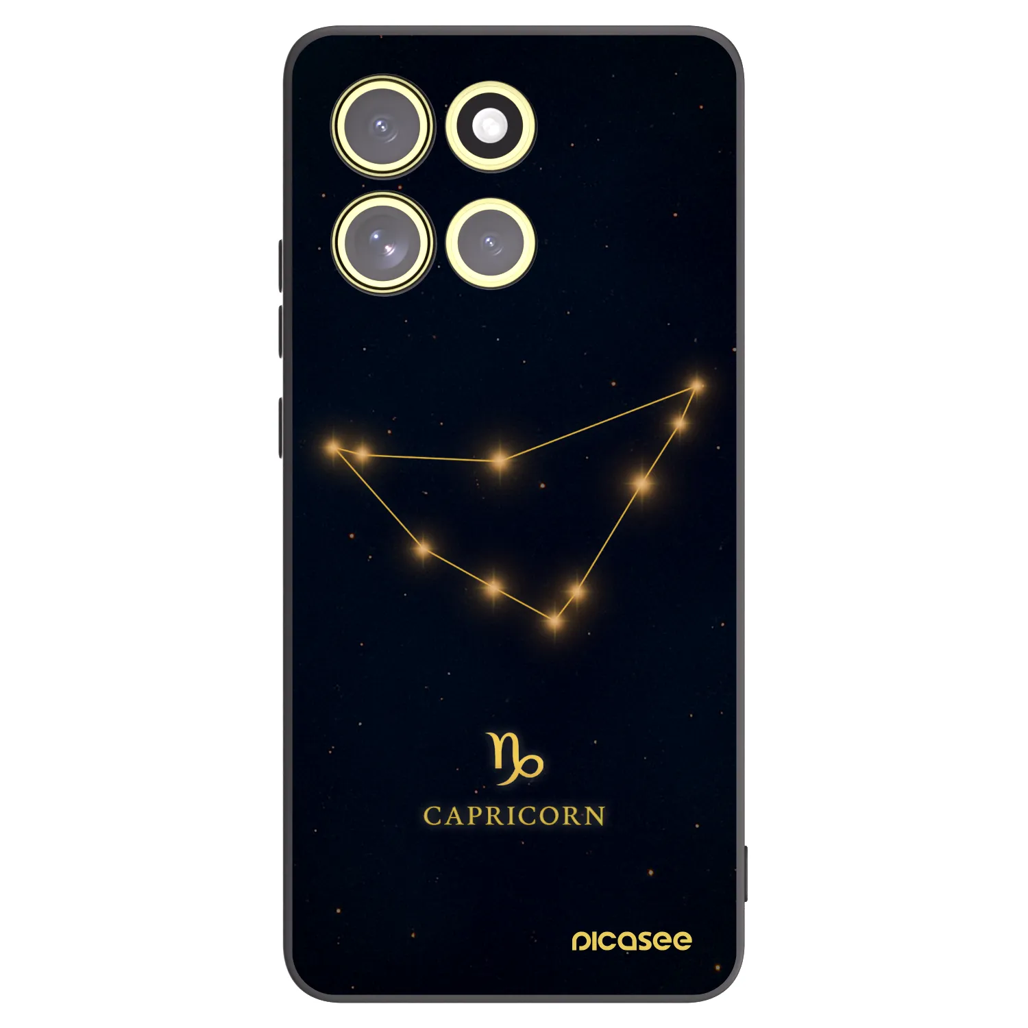 Picasee fekete szilikon tok az alábbi mobiltelefonokra Motorola Moto G86 5G - CAPRICORN