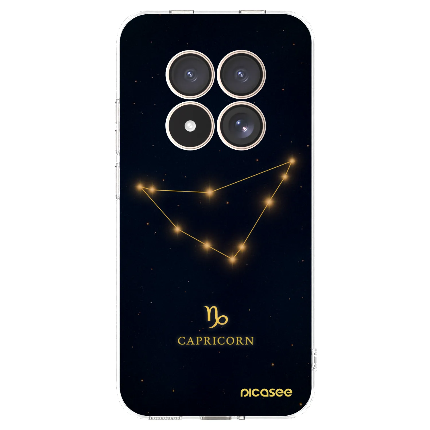 Picasee átlátszó szilikon tok az alábbi mobiltelefonokra Xiaomi Redmi Note 15 Pro 4G - CAPRICORN