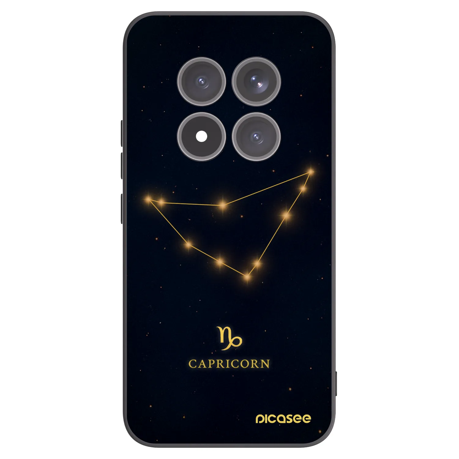 Picasee fekete szilikon tok az alábbi mobiltelefonokra Xiaomi Redmi Note 15 Pro+ - CAPRICORN