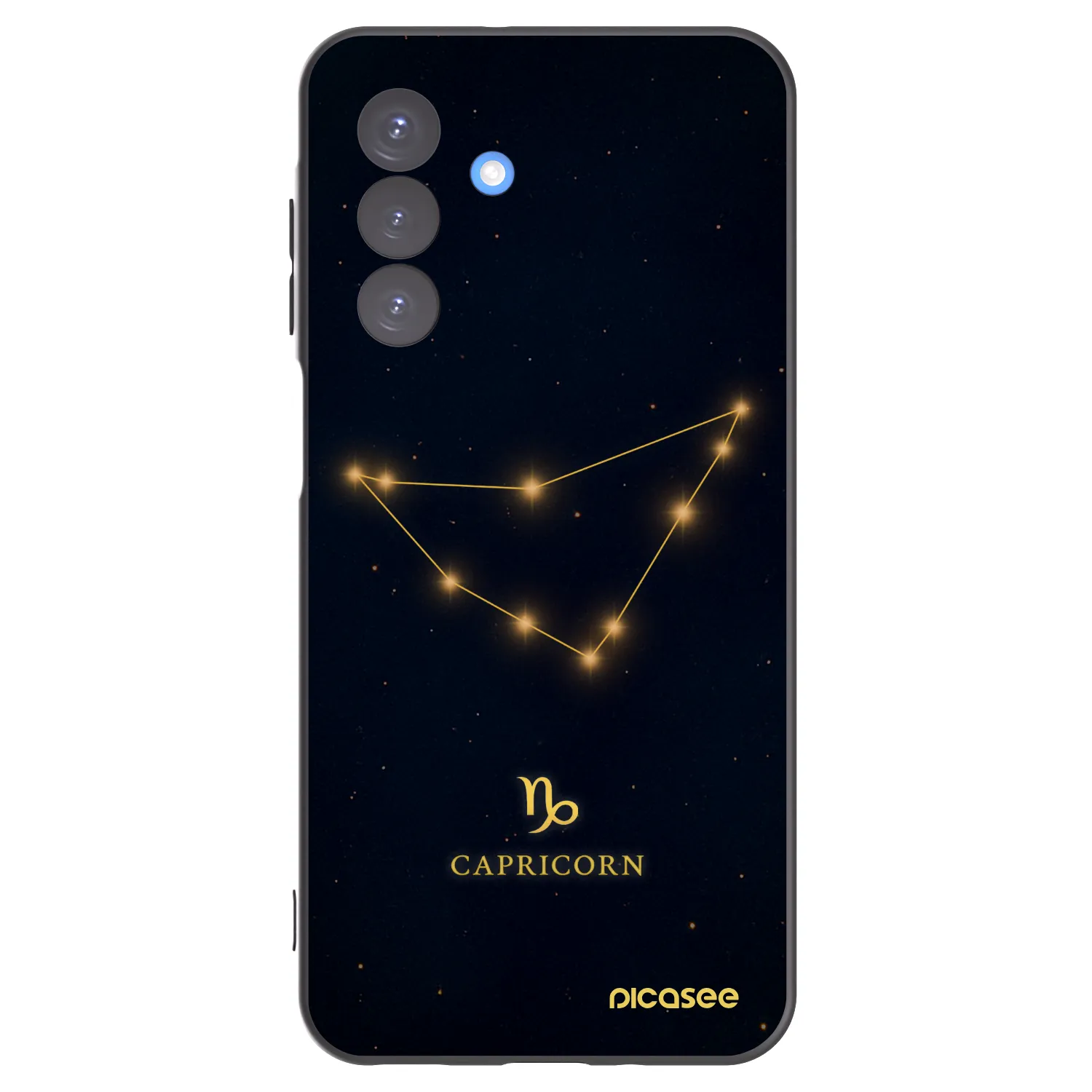Picasee fekete szilikon tok az alábbi mobiltelefonokra Samsung Galaxy A17 5G - CAPRICORN