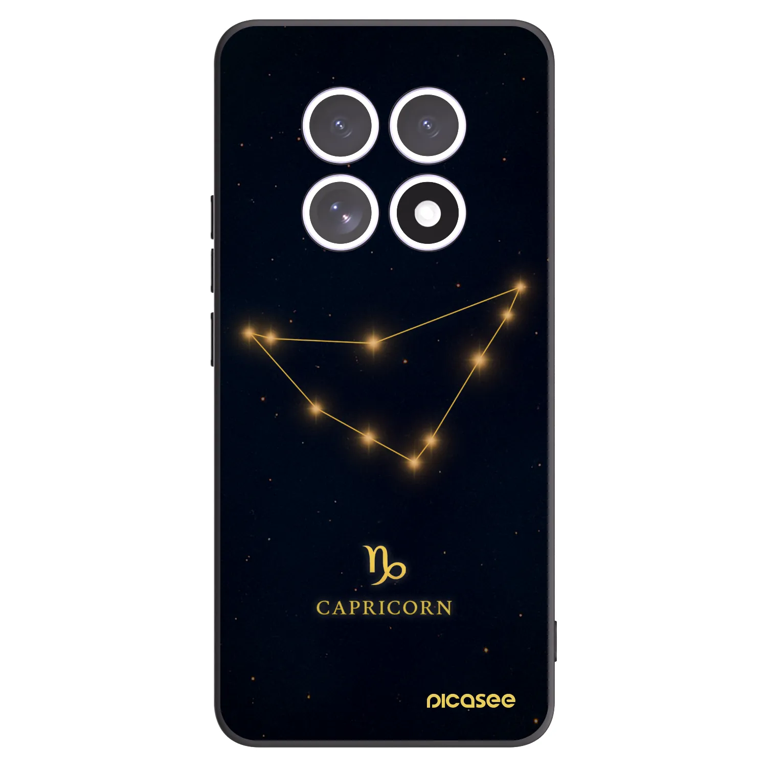 Picasee fekete szilikon tok az alábbi mobiltelefonokra Xiaomi Redmi Note 15 - CAPRICORN