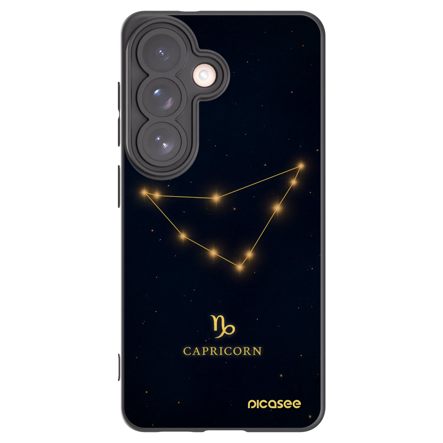 Picasee fekete szilikon tok az alábbi mobiltelefonokra Samsung Galaxy S26 - CAPRICORN