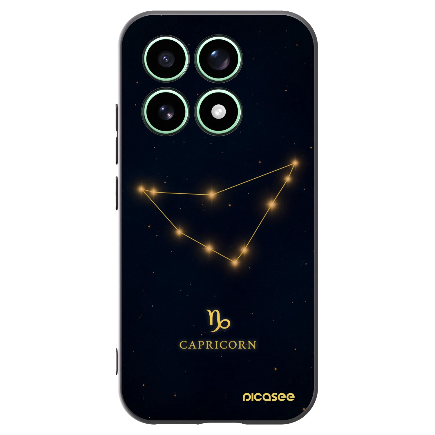 Picasee fekete szilikon tok az alábbi mobiltelefonokra Xiaomi 17 - CAPRICORN