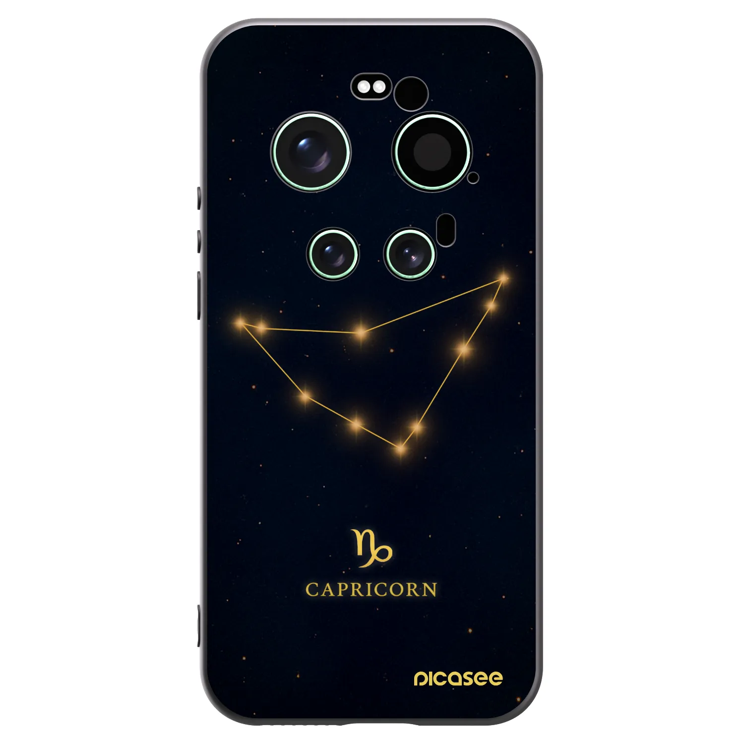 Picasee fekete szilikon tok az alábbi mobiltelefonokra Xiaomi 17 Ultra - CAPRICORN