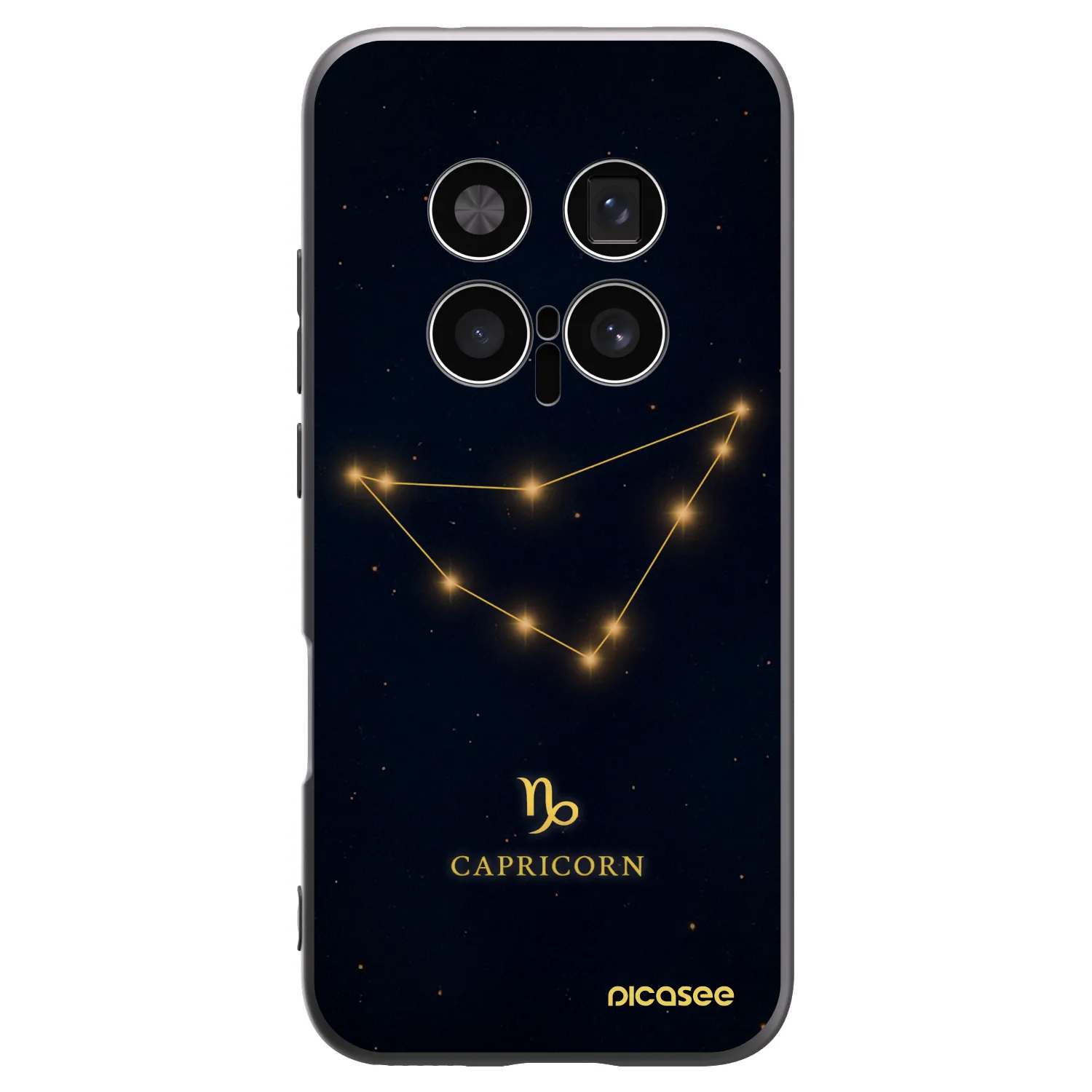 Picasee fekete szilikon tok az alábbi mobiltelefonokra Honor Magic8 Pro 5G - CAPRICORN