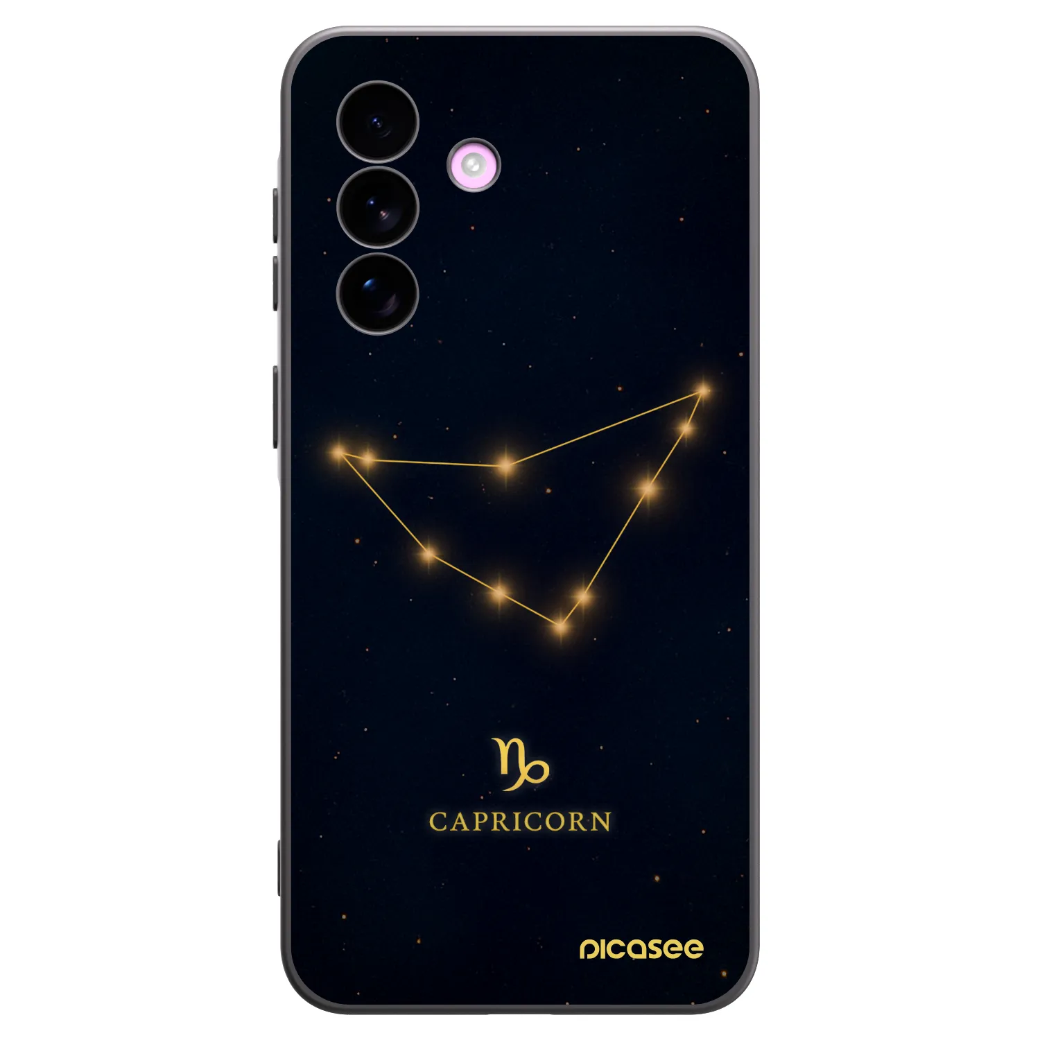 Picasee fekete szilikon tok az alábbi mobiltelefonokra Samsung Galaxy A57 5G - CAPRICORN