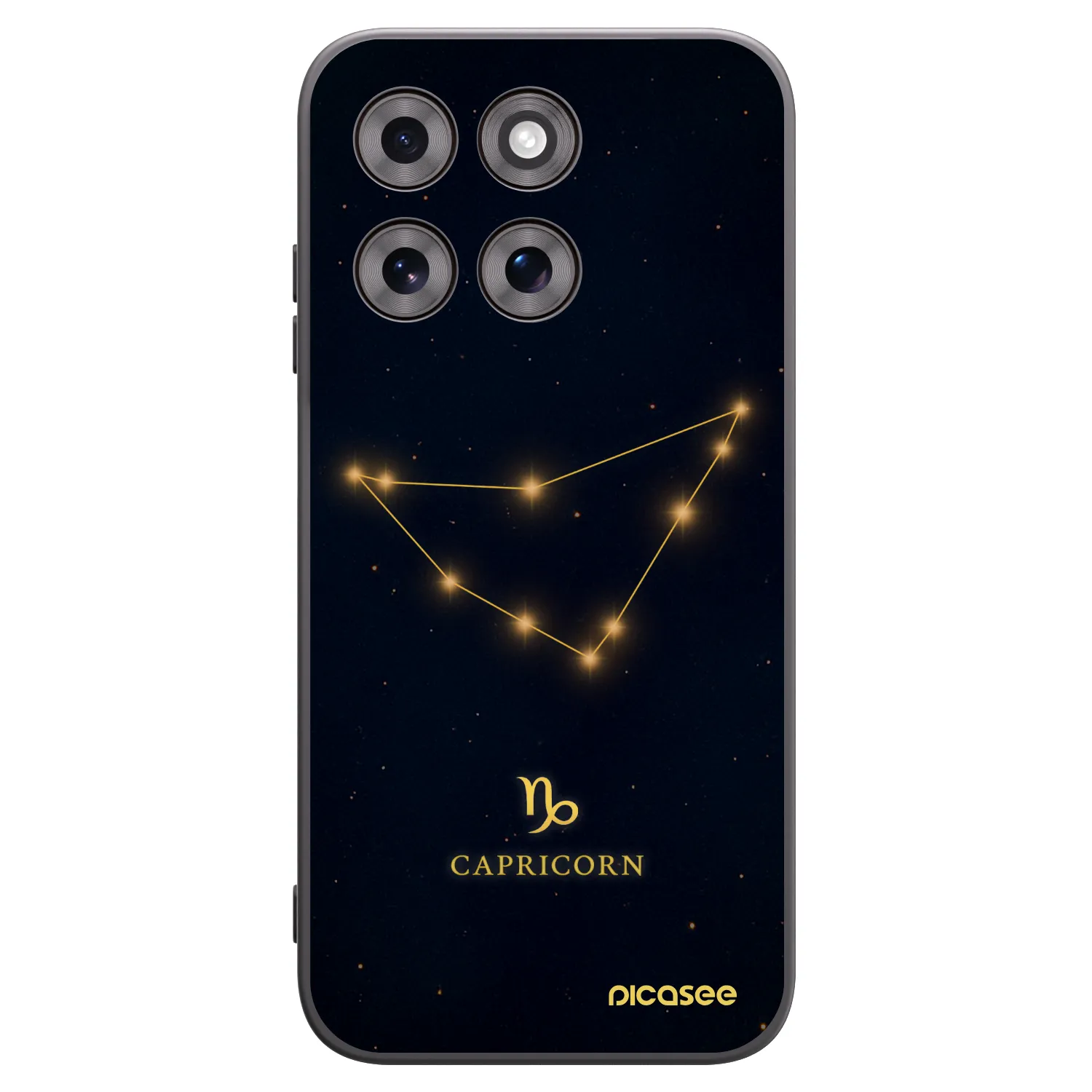 Picasee fekete szilikon tok az alábbi mobiltelefonokra Motorola Moto G77 - CAPRICORN