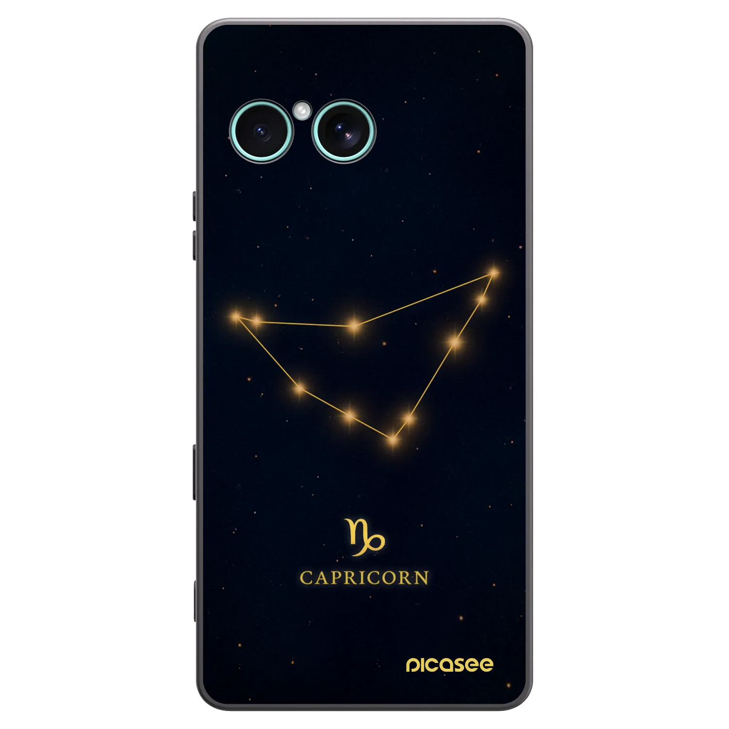 Picasee fekete szilikon tok az alábbi mobiltelefonokra Sony Xperia 10 VII - CAPRICORN
