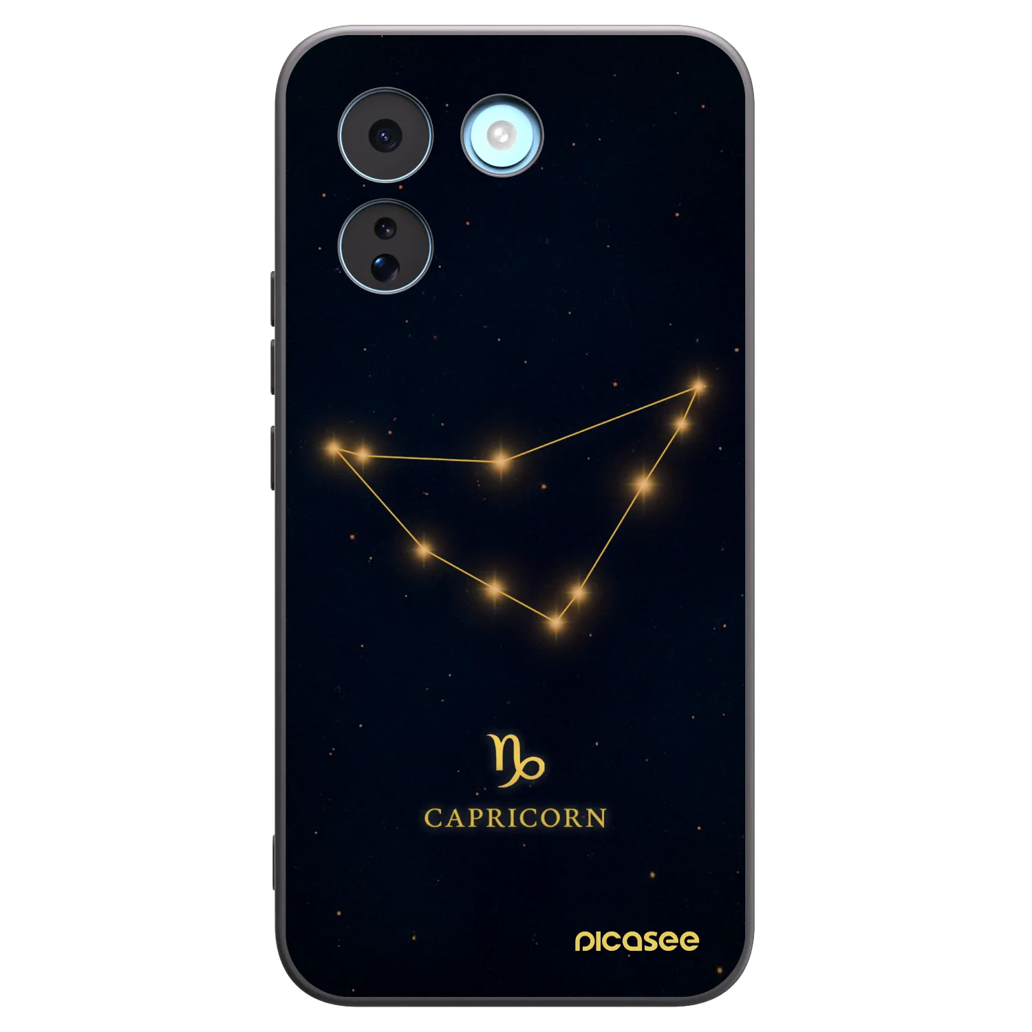 Picasee fekete szilikon tok az alábbi mobiltelefonokra Xiaomi Redmi Note 17 Pro MAX 5G - CAPRICORN