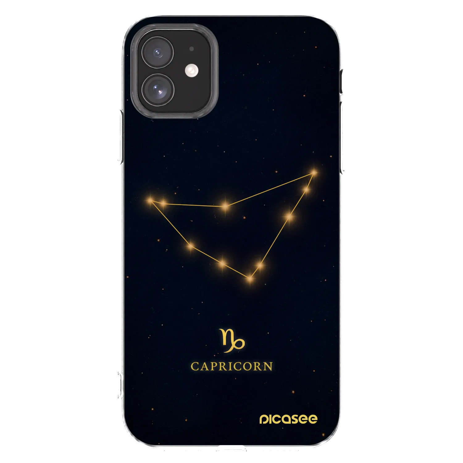 Picasee átlátszó szilikon tok az alábbi mobiltelefonokra Apple iPhone 11 - CAPRICORN