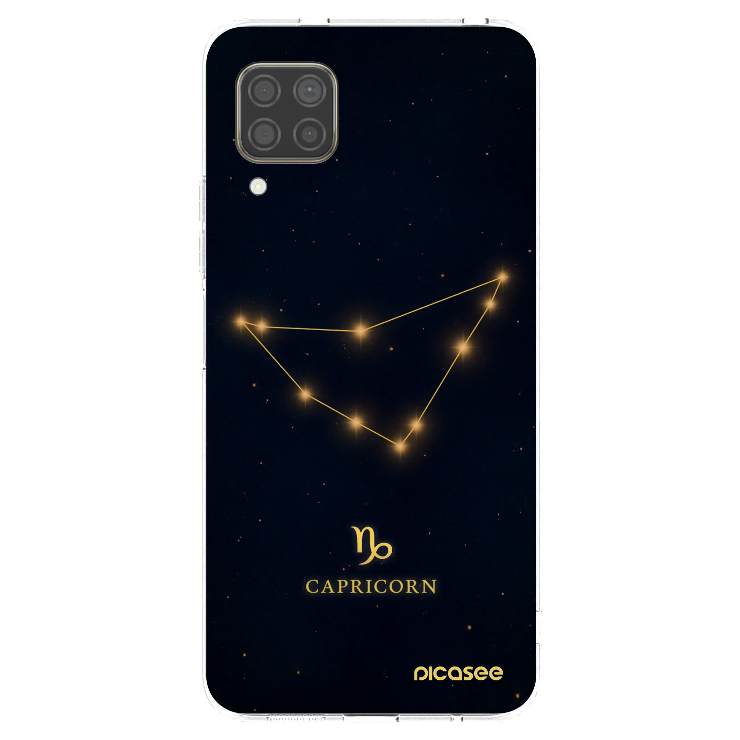 Picasee átlátszó szilikon tok az alábbi mobiltelefonokra Huawei P40 Lite - CAPRICORN