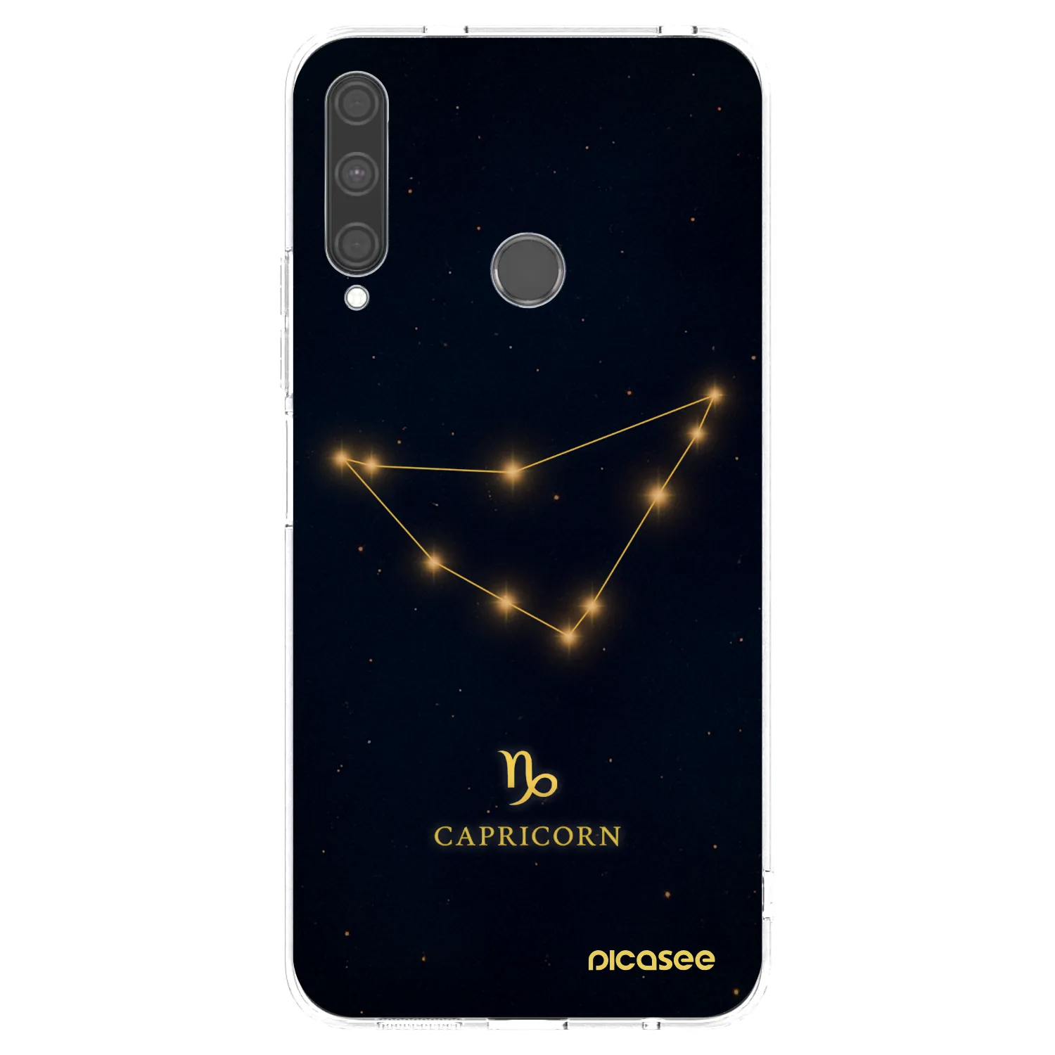 Picasee átlátszó szilikon tok az alábbi mobiltelefonokra Huawei P40 Lite E - CAPRICORN