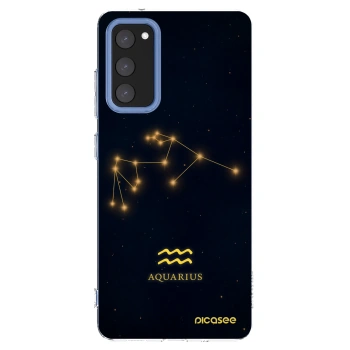 Picasee átlátszó szilikon tok az alábbi mobiltelefonokra Samsung Galaxy S20 FE - AQUARIUS