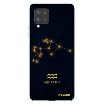 Picasee átlátszó szilikon tok az alábbi mobiltelefonokra Samsung Galaxy A42 A426B - AQUARIUS