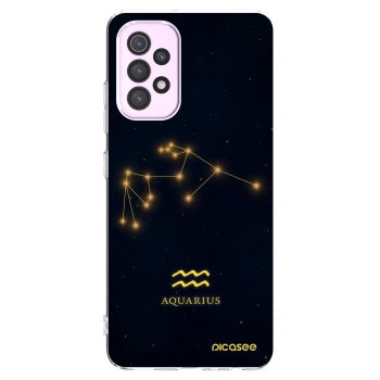 Picasee átlátszó szilikon tok az alábbi mobiltelefonokra Samsung Galaxy A32 5G A326B - AQUARIUS