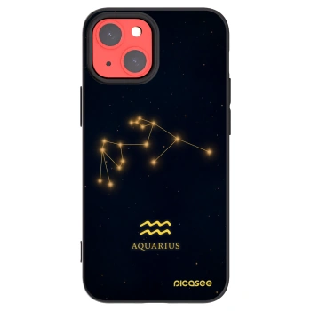 Picasee fekete szilikon tok az alábbi mobiltelefonokra Apple iPhone 13 mini - AQUARIUS