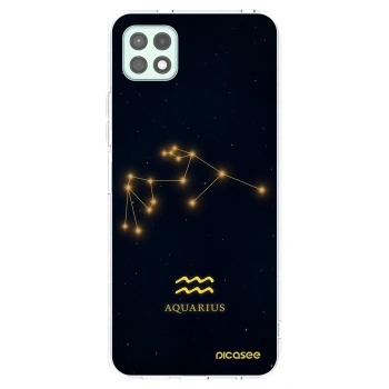 Picasee átlátszó szilikon tok az alábbi mobiltelefonokra Samsung Galaxy A22 A226B 5G - AQUARIUS