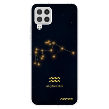 Picasee átlátszó szilikon tok az alábbi mobiltelefonokra Samsung Galaxy A22 A225F 4G - AQUARIUS