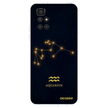 Picasee átlátszó szilikon tok az alábbi mobiltelefonokra Xiaomi Redmi 10 - AQUARIUS