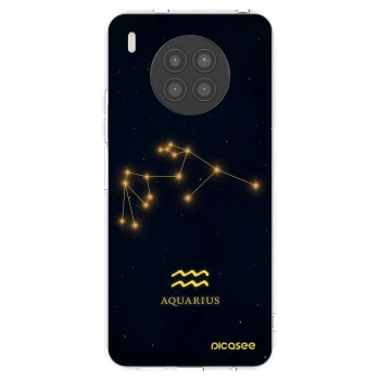 Picasee átlátszó szilikon tok az alábbi mobiltelefonokra Huawei Nova 8i - AQUARIUS