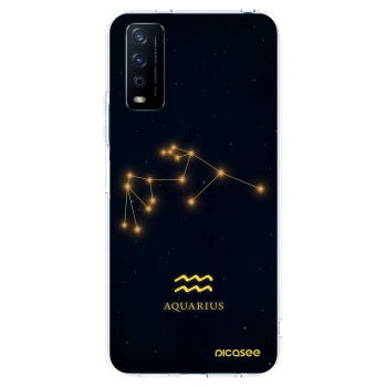 Picasee átlátszó szilikon tok az alábbi mobiltelefonokra Vivo Y11s - AQUARIUS