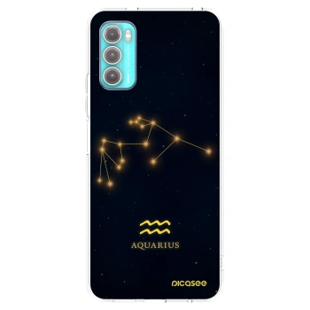 Picasee átlátszó szilikon tok az alábbi mobiltelefonokra Motorola Moto G60 - AQUARIUS