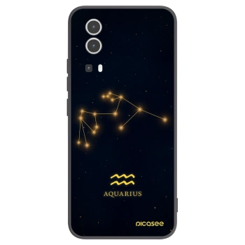Picasee fekete szilikon tok az alábbi mobiltelefonokra Vivo Y72 5G - AQUARIUS