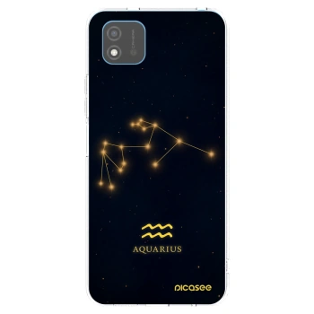 Picasee átlátszó szilikon tok az alábbi mobiltelefonokra Realme C11 (2021) - AQUARIUS